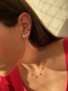 Earcuff corações decrescentes na internet