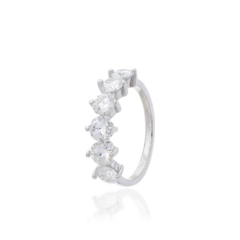 Meia aliança 1,5 ct