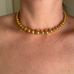 Choker bolas gold