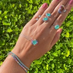 Colar gota princesa rainbow - comprar online