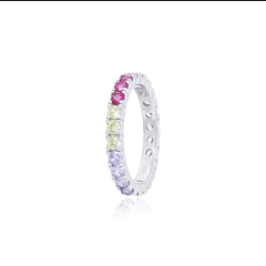 Anel aparador rainbow