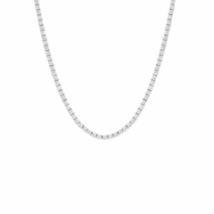 Colar riviera Moissanite 42 cm