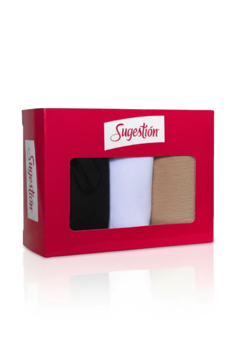 Bombacha Vedetina Algodón y Lycra - Pack x3 - Art. 5001 - Sugestión