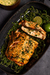 Salmón Relleno con Hierbas, Temperito y Crema de Limón (1,2 kg de Salmón) - comprar online