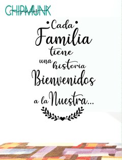 Cada familia tiene una historia