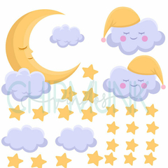 Luna y estrellas - comprar online