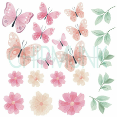 Mariposas y Flores - comprar online