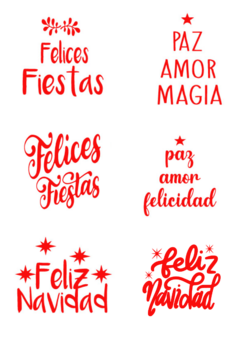 Plancha Felices Fiestas - comprar online