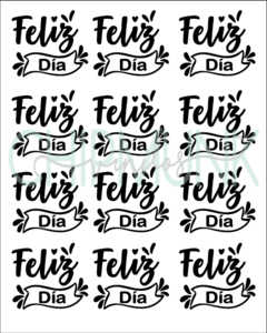 Plancha Feliz dia - comprar online
