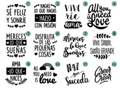 Plancha de frases - comprar online
