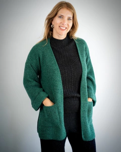 cardigan perle con bolsillos sweater mar del plata venta por mayor menor 