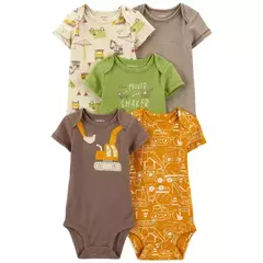 Kit de bodys Carter's - Construção