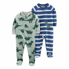 Kit de 2 macacões Child of Mine made by Carter’s - Dinossauro