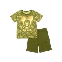 Conjunto Disney Junior - Mickey dourado