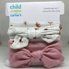 Kit de 2 tiaras Child of Mine made by Carter’s - Rosa
