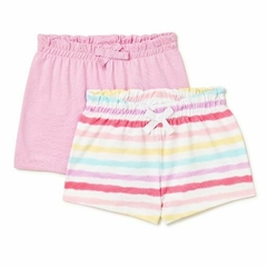 Kit Short Garanimals -Listrado Rosa