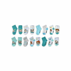 Kit 10 pares de meias Cocomelon
