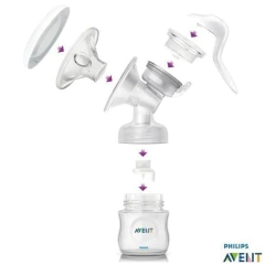 Bomba extratora de leite manual pétala AVENT na internet