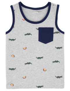 Camiseta regata Carter’s - Jacaré