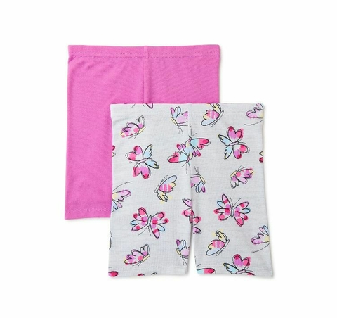 Kit Short Garanimals - Borboletas Rosa