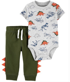 Conjunto Carter’s - Dinossauro