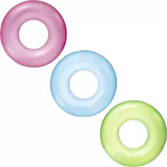 Bóia redonda para piscina - 3 a 6 anos