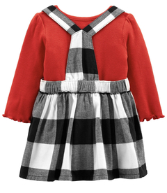 Salopete Carter’s - Xadrez preto - comprar online