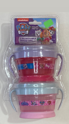 Kit de 2 porta snack Paw Patrol