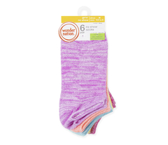 Kit de 6 pares de meias Wonder Nation - Cores
