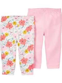Kit de 2 calças Child of Mine made by Carter’s - Floral