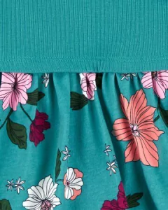 Vestido Carter's com tiara - Flores - Ala Importados