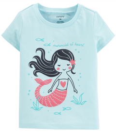 Camiseta Carter’s - Mermaid at heart