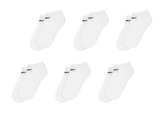 Kit 6 pares de meia soquete - Nike