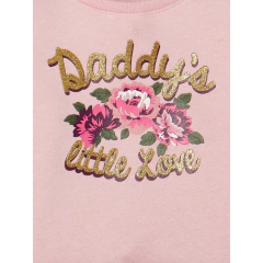 Blusa de moletom Garanimals - Daddy's little love - comprar online