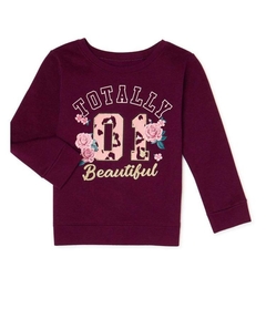 Blusa de moletom Garanimals - Totally beautiful