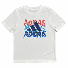 Camisa Adidas - Logo vermelho e azul