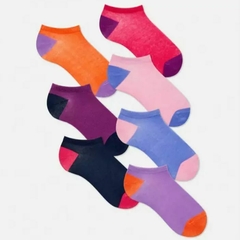 Kit 7 pares de meias Primark - Cores