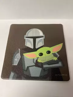 Peças emborrachadas antiderrapantes para banheiro Disney+ - Star Wars The Mandalorian na internet