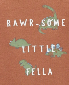 Kit de body's Carter's - Rawr-some little fella - comprar online
