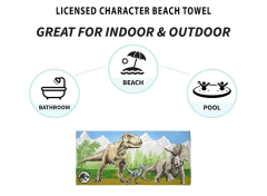 Imagem do Toalha de banho Oeko-Tex - Jurassic World