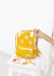 MOCHILA COOKIE AMARILLA CON PINES - tienda online
