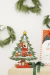 ARBOLITO NAVIDEÑO MDF 30X25CM