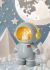 Alcancia Astronauta Con Luz