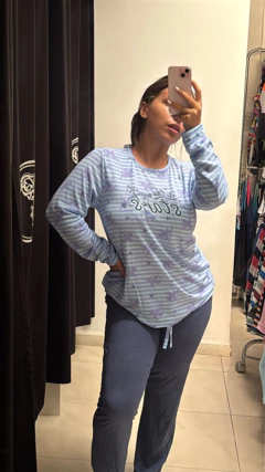 BA024. Pijama invierno SO PINK - comprar online