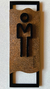 Placa de identificação Banheiro Feminino/Masculino na internet
