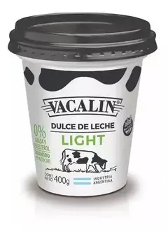 Dulce de leche Light Vacalin x 400grs