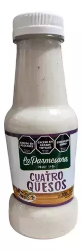 Salsa Cuatro Quesos Botella x 300 ml