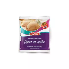 Tapas de Empanadas SIN TACC x 12 unid.