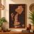 Quadro Mapa Belém Cortiça Luxo + 50 alfinetes de bolinha de brinde
