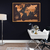 Quadro Decorativo Mapa-múndi Cortiça Luxo - Gigante (125 x 84 cm) + 50 alfinetes de bolinha de brinde - comprar online